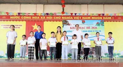 Xã Trạm Thản khai mạc hoạt động hè và hưởng ứng Tháng hành động vì trẻ em năm 2026