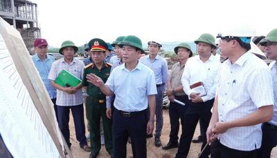 Huy động tối đa nhân lực, bảo đảm tiến độ các Trường nội trú TH và THCS trên địa bàn