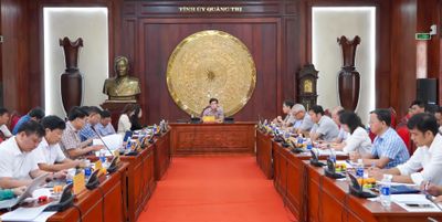Đoàn khảo sát Ban Tổ chức Trung ương làm việc với Ban Tổ chức Tỉnh ủy và các địa phương