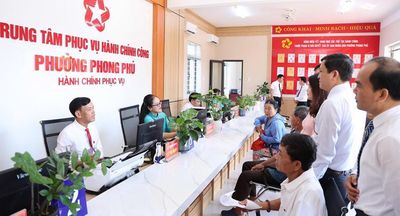Khảo sát, đánh giá hoạt động hành chính công tại phường Phong Phú