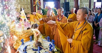 Hà Nội: Ban Đại diện Phật giáo liên xã Gia Lâm tổ chức Đại lễ Phật đản Phật lịch 2570