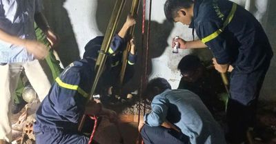 Gia Lai: Cứu người phụ nữ rơi xuống giếng sâu gần 30m