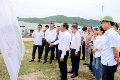 Nghệ An đẩy nhanh tiến độ, quyết tâm bàn giao toàn bộ mặt bằng Khu công nghiệp Hoàng Mai II