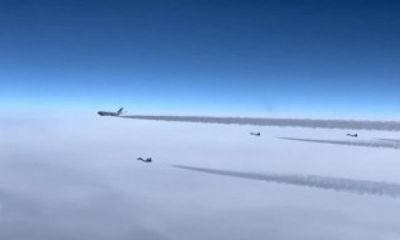 Tiêm kích Kazakhstan hộ tống chuyên cơ chở Tổng thống Putin