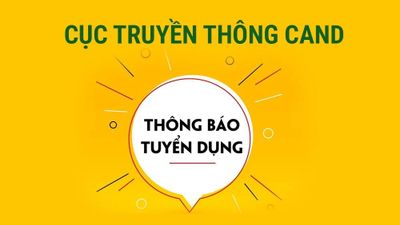 Cục Truyền thông CAND tuyển lao động hợp đồng