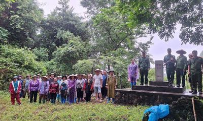 Đồn Biên phòng Thị Hoa phát quang hơn 16km đường tuần tra biên giới