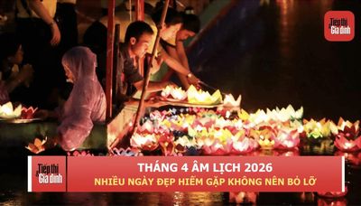 Tháng 4 Âm lịch năm 2026 đặc biệt: Nhiều ngày đẹp hiếm gặp nên lưu ý
