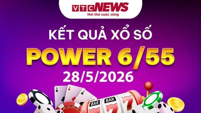 Vietlott 28/5 - Kết quả xổ số Vietlott hôm nay 28/5/2026 - Xổ số Power 6/55