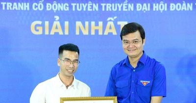 Hơn 1.800 tác phẩm tranh cổ động tuyên truyền Đại hội Đoàn toàn quốc lần thứ XIII