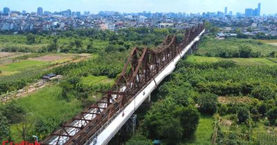 Hà Nội: Diện mạo mới của cầu Long Biên trong ngày đầu tiên thông xe trở lại