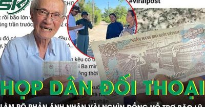 Chính quyền mời dân đối thoại, làm rõ phản ánh nhận vài nghìn đồng hỗ trợ bão lũ ở Gia Lai