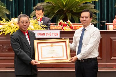 Ông Lê Quốc Phong đặt hàng nhiều nhiệm vụ quan trọng với Hội Chữ thập đỏ TP.HCM