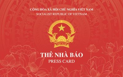 Thẻ nhà báo 2026 sẽ có mã QR xác thực thông tin thời gian thực