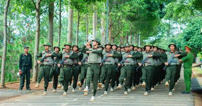 Chuyển đổi số trong huấn luyện ở Trung đoàn Cảnh sát cơ động Tây Nguyên