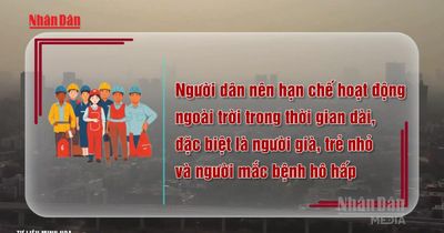 [Video] Hà Nội mù mịt trong giờ cao điểm, chất lượng không khí ở mức có hại