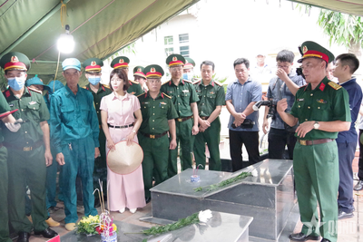Ban Chỉ đạo 515 tỉnh Quảng Ninh rút kinh nghiệm lấy mẫu hài cốt liệt sĩ chưa xác định thông tin