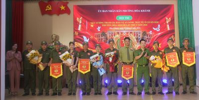 Nhiều nội dung hấp dẫn diễn ra tại Hội thi lực lượng tham gia bảo vệ ANTT ở cơ sở giỏi phường Hòa Khánh lần thứ I năm 2026