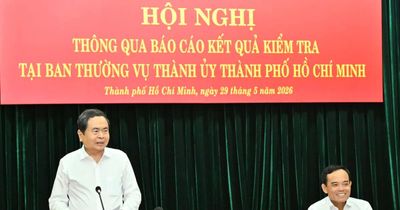Chủ tịch Quốc hội Trần Thanh Mẫn: Trung ương tiếp tục tin tưởng giao việc lớn, việc khó cho TPHCM