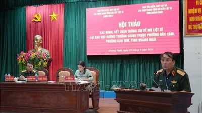 Có đủ căn cứ để khai quật, quy tập mộ liệt sĩ tập thể tại khu vực đường Trường Chinh, Quảng Ngãi