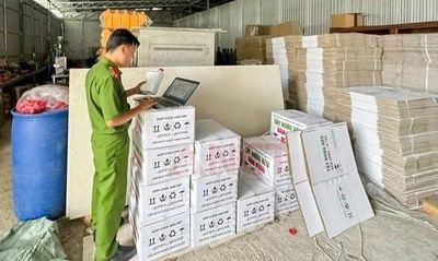 Công ty Phát triển canh tác Xanh toàn cầu tổ chức sản xuất phân bón trái phép có quy mô lớn