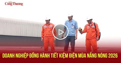 Doanh nghiệp đồng hành tiết kiệm điện mùa nắng nóng 2026