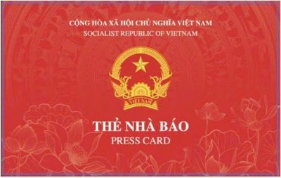 Bộ Văn hóa, Thể thao và Du lịch ban hành mẫu thẻ nhà báo 2026