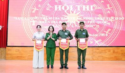 Hội thi Lực lượng tham gia bảo vệ an ninh, trật tự ở cơ sở giỏi tại đặc khu Phú Quốc