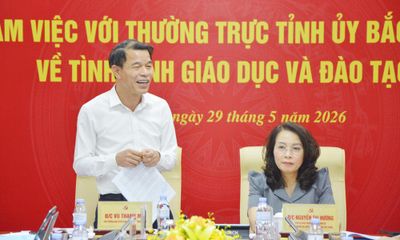 Ban Tuyên giáo và Dân vận Trung ương khảo sát công tác giáo dục, đào tạo nghề tại Bắc Ninh
