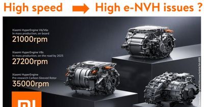 Động cơ Xiaomi V8s EVO: Sức mạnh 28.000 vòng/phút trên mẫu xe YU7 GT