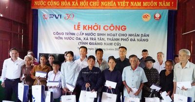 Khởi công xây dựng công trình cấp nước sạch cho 120 hộ dân xã Trà Tân