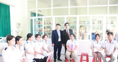 Trường Cao đẳng Y tế thành phố Đà Nẵng làm việc với JICWELS về hợp tác đào tạo, phát triển nhân lực y tế