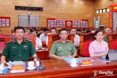 Triển khai kế hoạch giao nhiệm vụ và tổ chức tập huấn diễn tập tác chiến xã Tân Tiến trong khu vực phòng thủ năm 2026