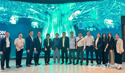 Đoàn công tác của tỉnh Đồng Tháp làm việc với Trung tâm đổi mới sáng tạo CP (CP COE) tại Thái Lan