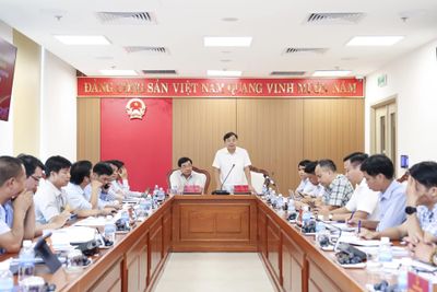 Khẩn trương bàn giao mặt bằng Dự án Hệ thống dẫn nước hồ Sông Chò 1