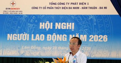 Hội nghị người lao động Công ty Cổ phần Thủy điện Đa Nhim - Hàm Thuận - Đa Mi năm 2026: Đoàn kết và phát triển bền vững