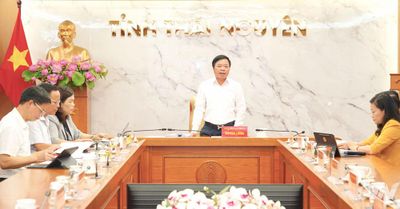 Ban Thường vụ Đảng ủy HĐND tỉnh Thái Nguyên cho ý kiến đối với nhiều nội dung quan trọng