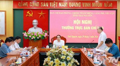 Tiếp tục triển khai đồng bộ các giải pháp phòng, chống tham nhũng, lãng phí, tiêu cực