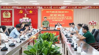 Hội thao quân sự, võ thuật và thể thao Công an nhân dân Khu vực 2 diễn ra từ ngày 4 - 11/6