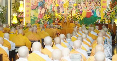 Tăng Ni phường Hạnh Thông, Gò Vấp, Thông Tây Hội, An Nhơn, An Hội Tây và An Hội Đông khai khóa An cư kiết hạ