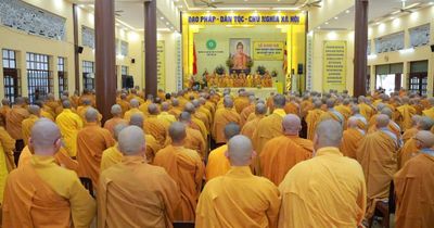 TP.HCM: Lễ khai khóa An cư kiết hạ Phật lịch 2570 của chư Tăng Ni khu vực Bình Dương
