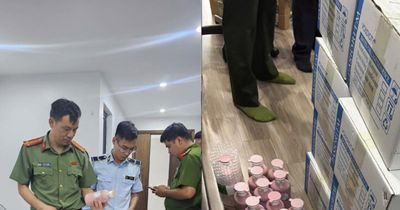 Hà Nội: Phát hiện số lượng lớn mỹ phẩm có dấu hiệu giả mạo nhãn hiệu