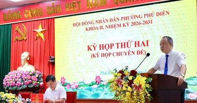 HĐND phường Phú Diễn thông qua nghị quyết về chuyển đổi số và đầu tư công