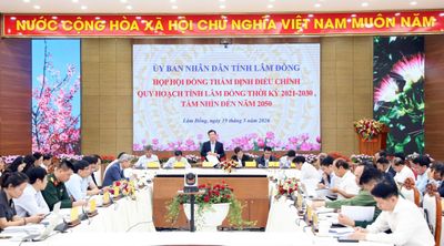 Thông qua quy hoạch tỉnh Lâm Đồng và định hướng đô thị Đức Trọng