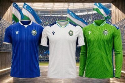Tuyển Uzbekistan vừa ra mắt áo World Cup đã gây tranh cãi