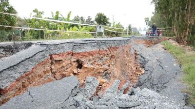 Tây Ninh ứng phó nguy cơ sạt lở gia tăng trước tác động của biến đổi khí hậu