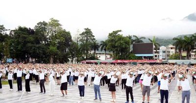 Tuyên Quang: Hơn 1.500 người tham dự chương trình toàn dân tập luyện thể dục thể thao