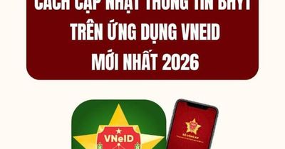 Cách cập nhật thông tin thẻ BHYT trên ứng dụng VNeID mới nhất