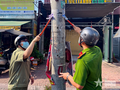 TP Hồ Chí Minh quyết liệt xử lý 'quảng cáo bẩn'