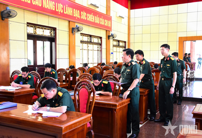 Đảng ủy Binh chủng Công binh đánh giá toàn diện năng lực đội ngũ bí thư chi bộ cơ quan