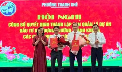 Thành lập Ban Quản lý dự án đầu tư xây dựng phường Thanh Khê